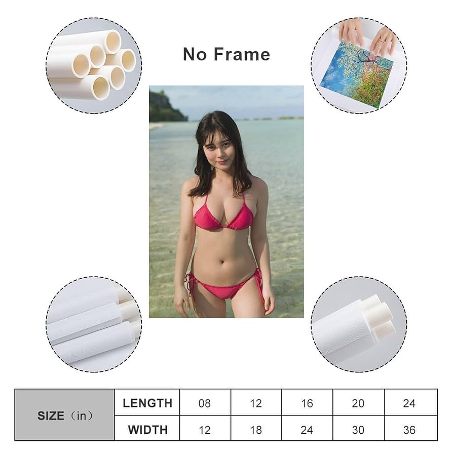 Amazon.co.jp: 大久保桜子水着ポスタービキニセクシー写真5